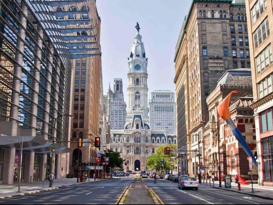 504 Luxe 1Bdr Apt In Center City Philadelphia Buitenkant foto